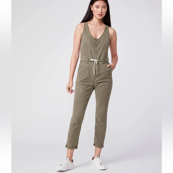 PAIGE | christy utility jumpsuit | size m-l - Picture 2 of 7
